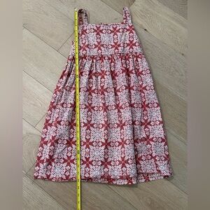 Reyn Spooner Girls Christmas Print Dress